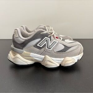 New Balance Kids Toddler Gray 9060 Slip On Sneakers Athletic Shoes